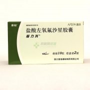 盐酸左氧氟沙星胶囊