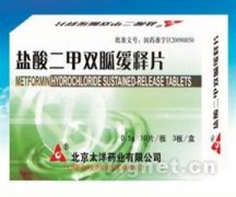 盐酸二甲双胍缓释片